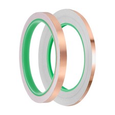 Copper Foil Tape, 0.31 Inch x 33/66FT W L , Brass  1Set , Adhesive Tape