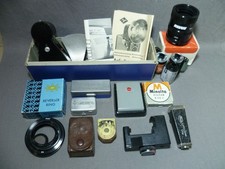 różne akcesoria fotograficzne