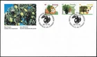 Canada Stamps FDC— 1992, Fruit Tree Definitives, #1364-68-72 Ref. 1238