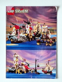 Vintage LEGO Pirates Imperial Trading Post (6277) 100% Complete w/Instructions