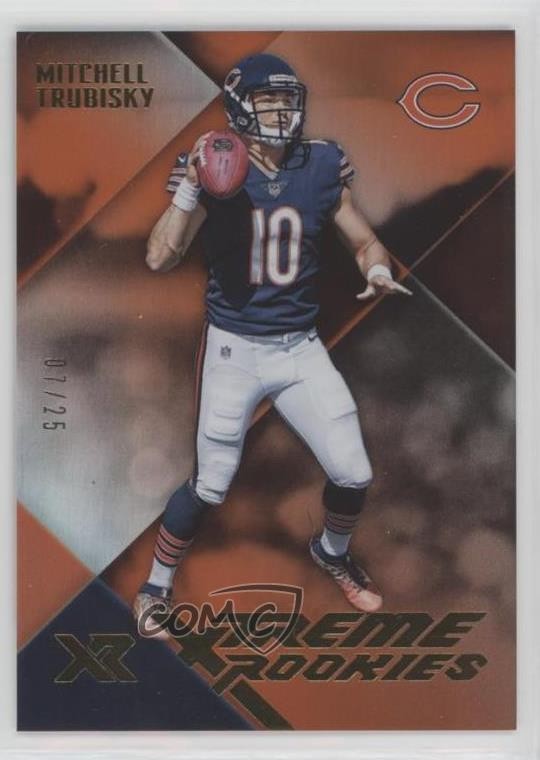 Mitchell Trubisky Panini XR Xtreme Rookies #XRMT Orange