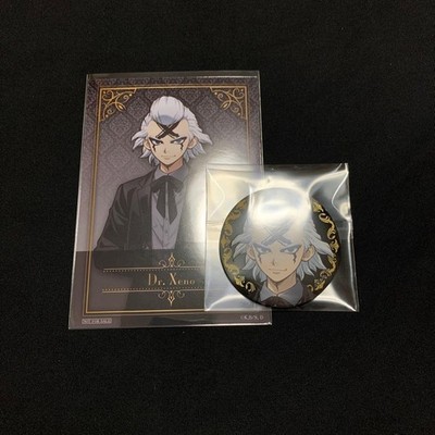 Dr.Stone Can Badge Bromide Black Suit The Character Xeno Bandai Japan Limited