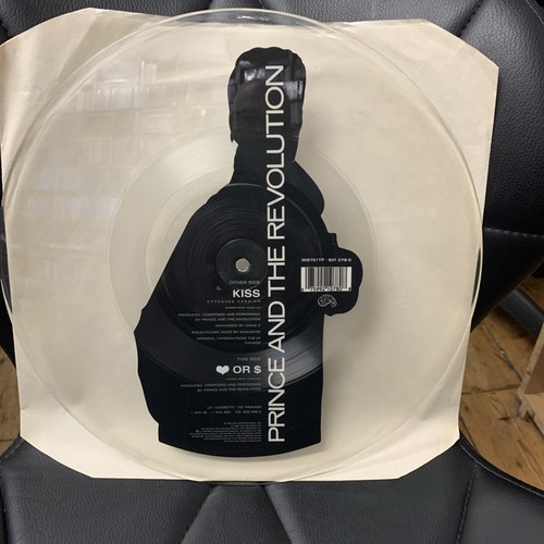 Prince Kiss UNCUT PIC DISC. B-side Love Or Money . Ex ! Please Read Description - Picture 2 of 7