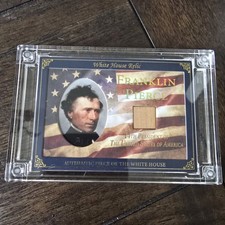 2025 A Word from the POTUS White House Relic Gold 12/149 Franklin Pierce