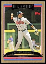 2006 Topps Updates & Highlights #UH146 Willy Aybar RC GOLD /2006 Rookie Card. rookie card picture