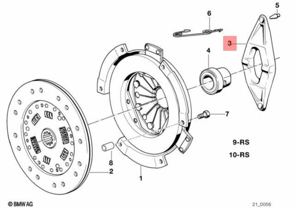 BMW Release Bearing 21511204229-/-21-51-1-204-229-/