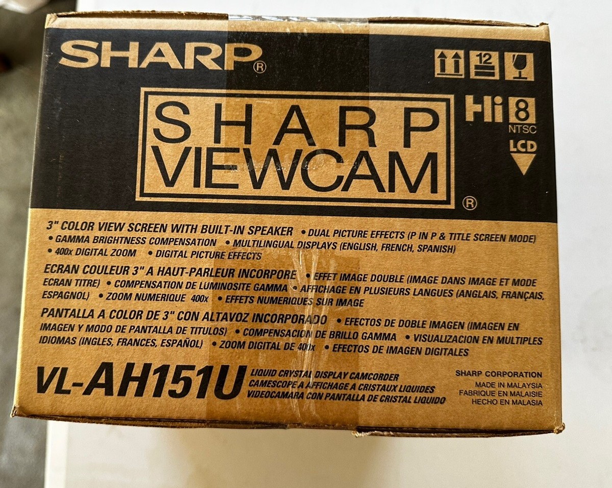 Sharp Viewcam VL-AH151U Hi-8 Analog Camcorder for sale Sharp Viewcam VL-AH151U Hi-8 Analog Camcorder for sale