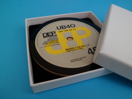 Pop / Hard Rock DRINKS COASTERS - Upcycled SINGLES Original Vinyl Record List 1 - Picture 6 of 993