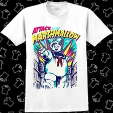 Stay Puft Ghostbusters Attack Of The Marshmallow T Shirt Meme Gift Best 999