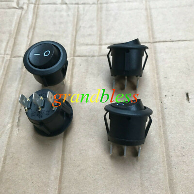 2PCS New BAOKEZHEN SC768 10A 125V 3Pins On Off Rocker Switch 