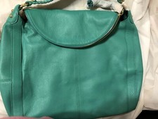 Onna Ehrlich Turquoise/teal Leather Bag