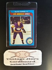 1979-80 Topps - Butch Goring #98 Vintage! EX+ Kings! Nice Card!👀🔥🔥🏒