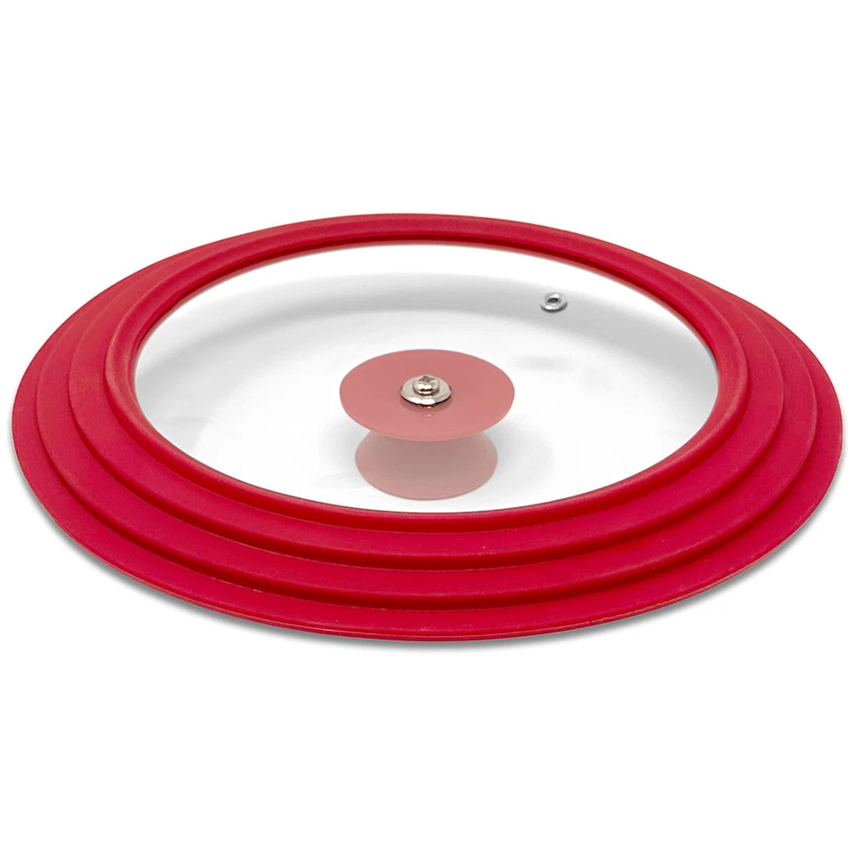 Silikon Pfannendeckel Topfdeckel Universal Deckel 20-30cm Glasdeckel Kochdeckel - Bild 3 von 3