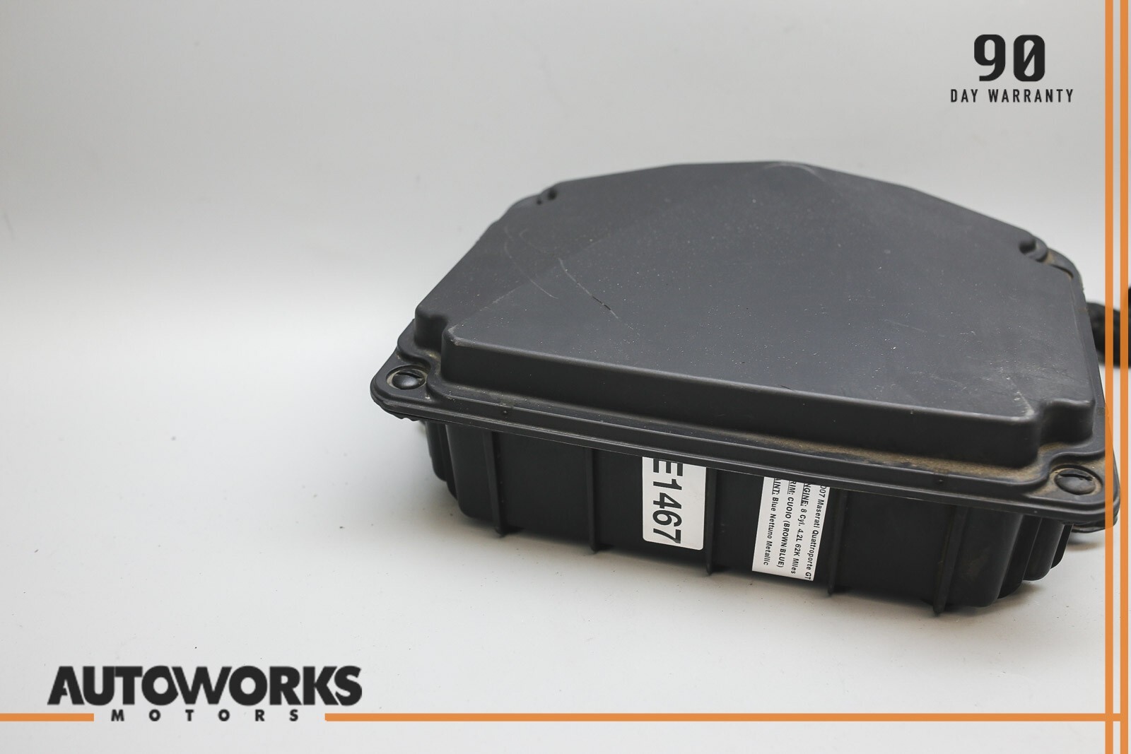 04-08 Maserati Quattroporte M139 Engine Bay Fusebox Control Module W/ Cover OEM