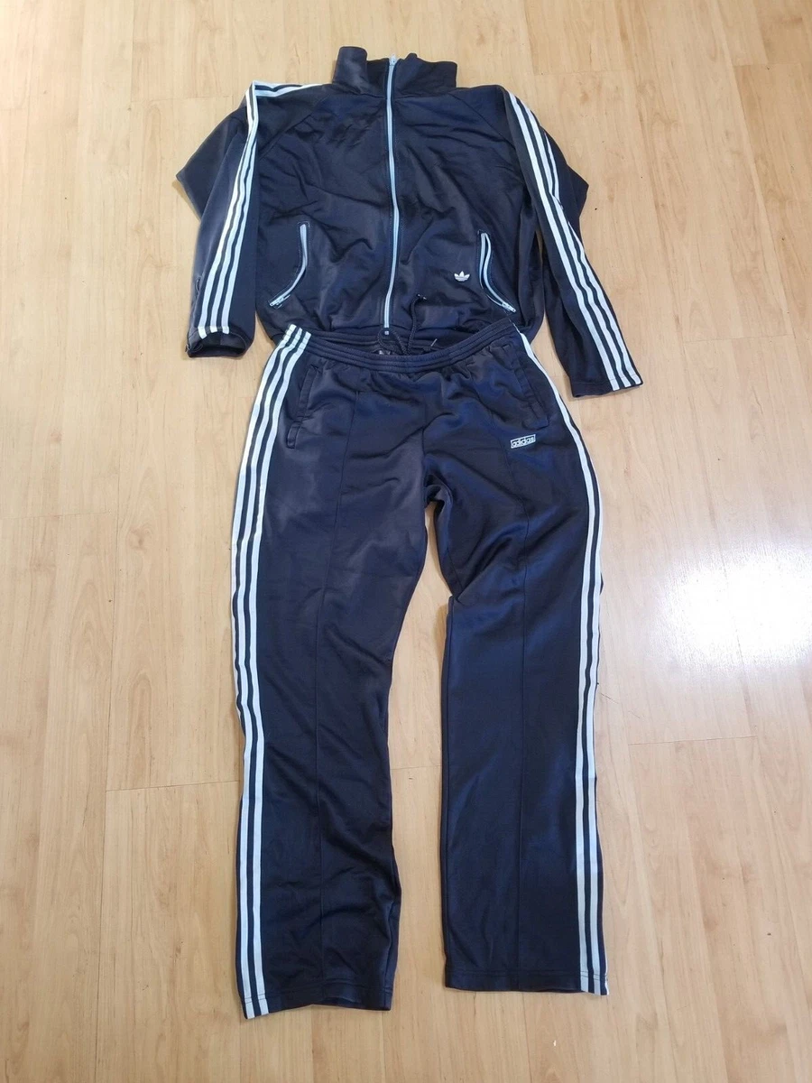 1970s style Adidas Originals mens full tracksuit jacket and pants