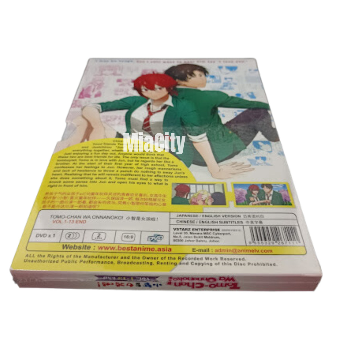 ANIME DVD~ENGLISH DUBBED~Tomo-chan Wa Onnanoko!(1-13End)All region