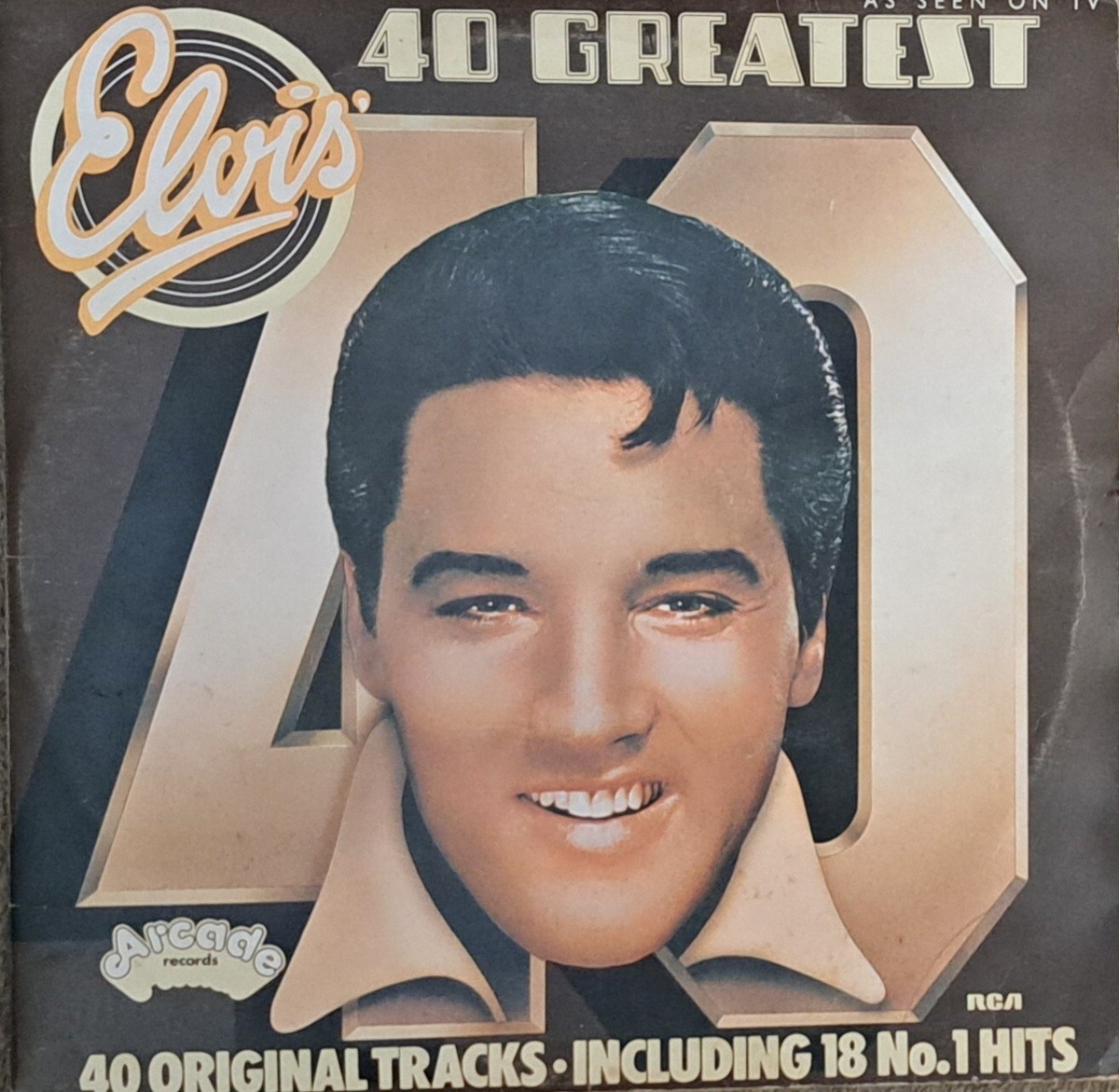 Elvis Presley Elvis's 40 Greatest UK盤 LP Elvis Presley Elvis's 40 Greatest LP | Buy from Vinylnet