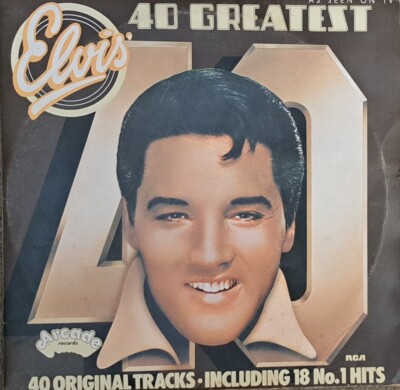 ELVIS PRESLEY - Elvis's 40 Greatest (Arcade ADE P 12) 12