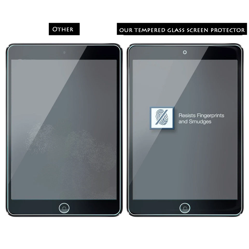Protetor de tela de vidro temperado para iPad 10.2 9.7 7º 5º 6º Air Pro Mini 2 3 4 - Imagem 4 de 4
