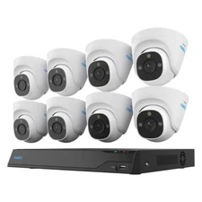 Reolink - 4K+ 16-Channel 4TB 8-Cam Wired Security Camera System