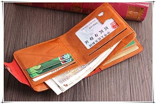 Billetera con soporte para tarjetas de crédito y fotos de cuero sintético doble para hombre - Imagen 10 de 24