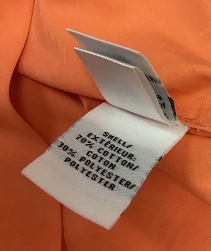DVF Diane Von Furstenberg 4 6 Pretty Orange Coral Cotton Designer Womens Dress - Picture 8 of 10