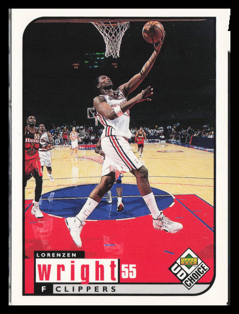 1998-99 UD Choice Lorenzen Wright #62