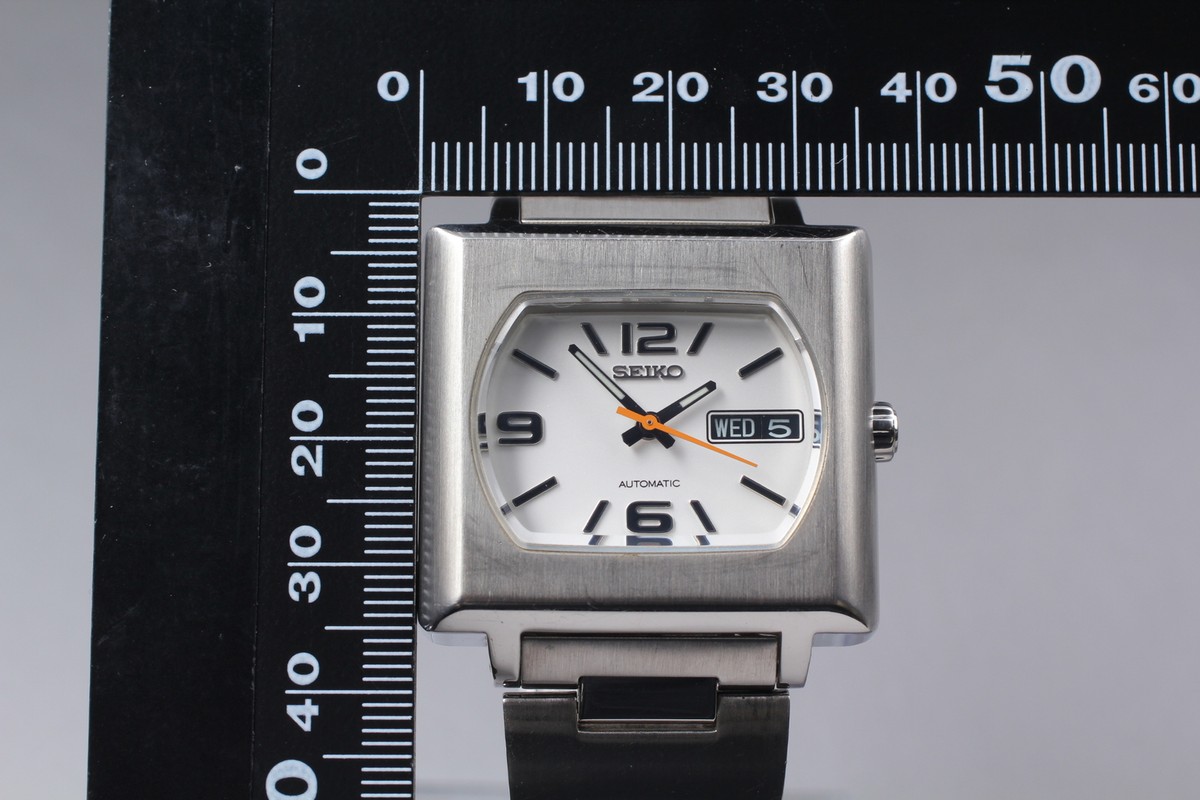 SEIKO セイコー　SーWave 7S26ー5000 美品】SEIKO S-WAVE スクエア 7S26-5000 グリーン - メルカリ