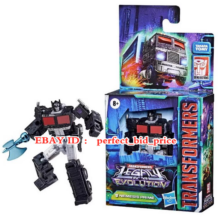 New Transformers Nemesis Prime Black Hasbro Legends Action