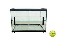 Glass Shelf Countertop Dry Bakery Show Case 2.3 Cu Ft Cube Display Case