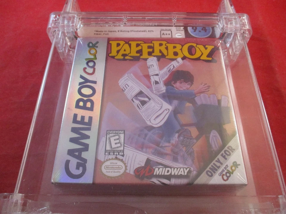 Paperboy (Nintendo Game Boy Color) **NUEVO** ¡Sellado! Sello WATA 9.4 A++ Foto 3 de 4