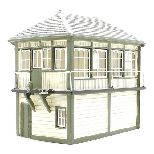 HORNBY 'OO' GAUGE R9838 GRANITE STATION SIGNAL BOX - Picture 1 of 3