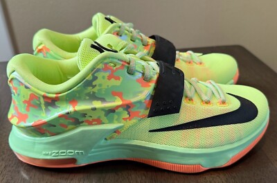 New Nike KD VII 7 Easter Keven Durant Men's Size 9 Basketball Shoe 653996-304