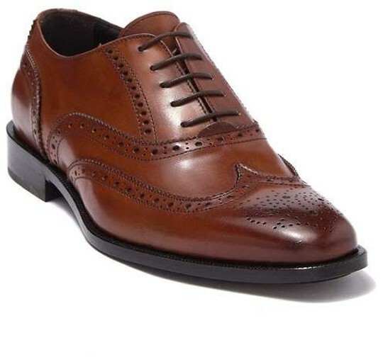 New To Boot New York Winthrop Wingtip Leather Oxford Brown  display picture 1