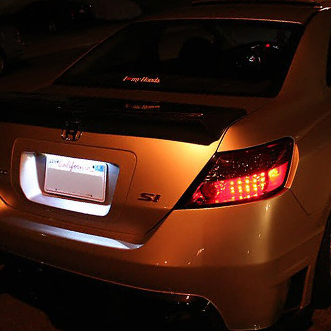 Purchase 06 07 08 HONDA CIVIC COUPE OEM LEFT TAIL LIGHT NICE! In Flat - Foto 10