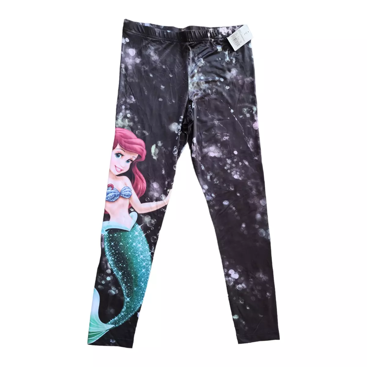 Disney The Little Mermaid Ariel Leggings Junior Women's Deep Sea