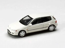 Honda CIVIC (EG6) SIR-II – White 1:64 Scale Model - Hobby Japan HJDM002-5