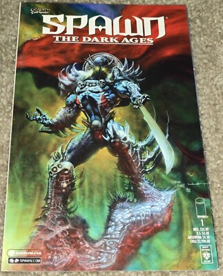 Rare HTF Spawn Dark Ages 1 MX Editorial VID 1st App Lord Iain Medieval 1999 Key