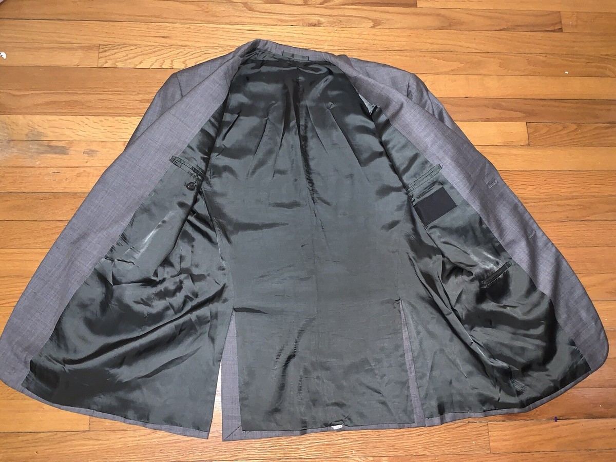Prada Suit mens Grey Drop 8 100% Wool 54L | eBay