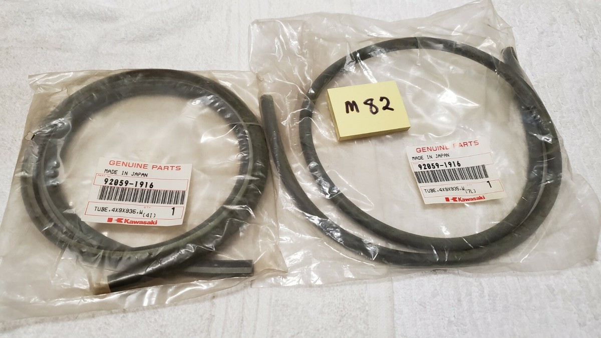 あき LOT OF 2 Kawasaki 1979-2018 Ninja Klr650 Tube 92059-1916 New
