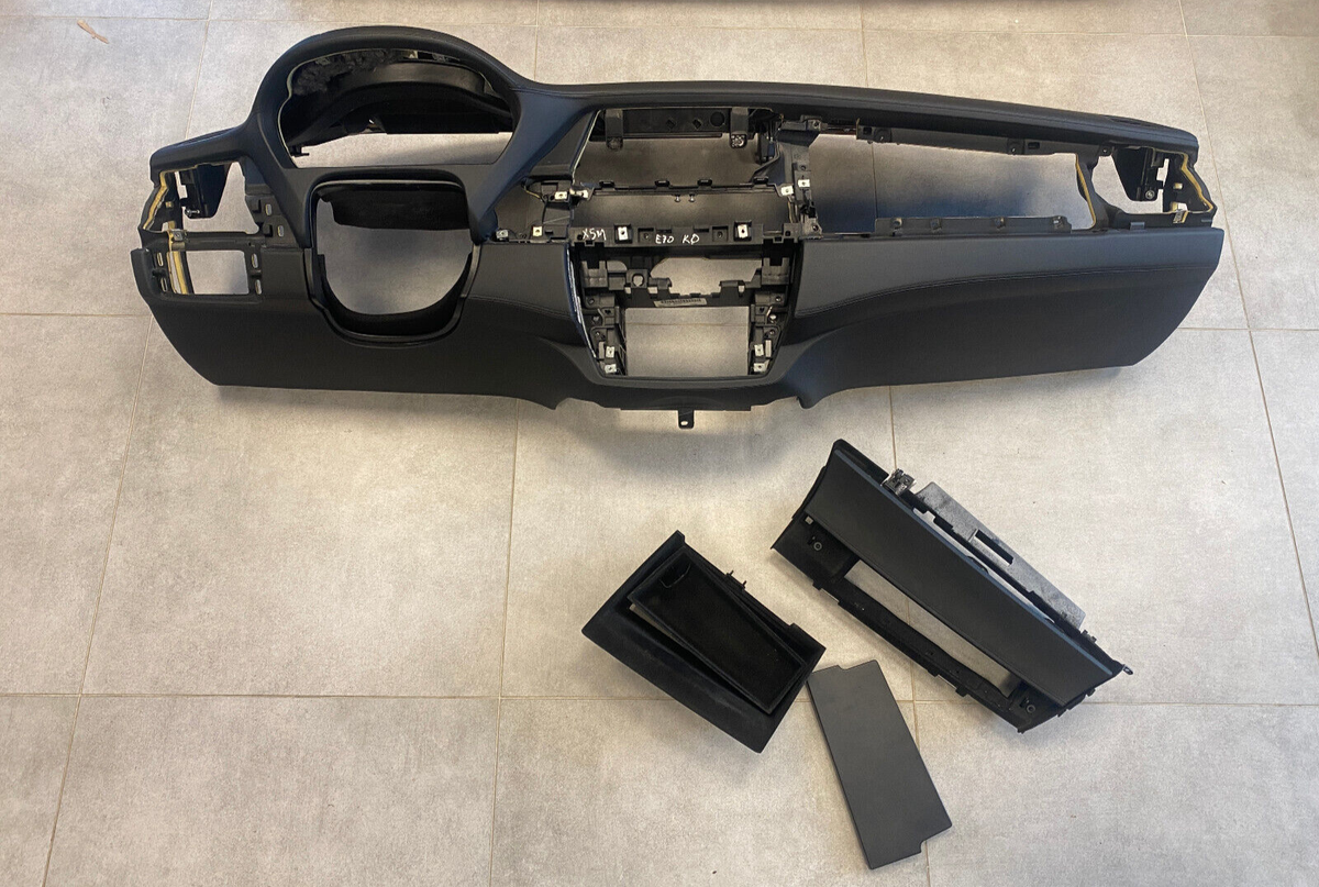 GENUINE BMW X5 X6 E70 E71 Black Individual leather Front Trim