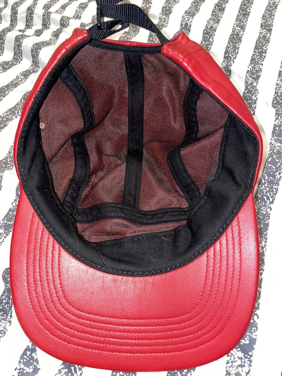 Supreme Classic Red Leather Camp 5 Panel Cap Box Logo | eBay Supreme Classic Red Leather Camp 5 Panel Cap Box Logo | eBay