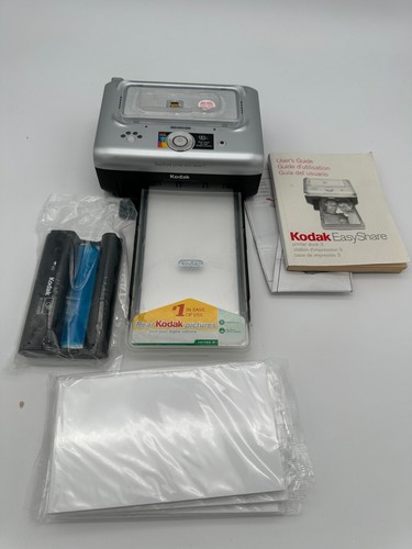Kodak EasyShare Printer Dock 3 Series With Adapter Feed Tray Manuals And CD - Picture 4 of 5
