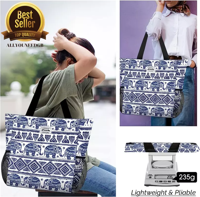 Best tote bag with hotsell zipper