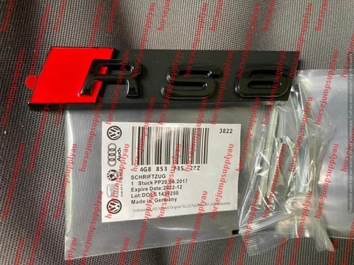 Genuine Style Gloss Black Audi RSQ3 Mesh Grille Emblem Badge RSQ 3 - Picture 5 of 11