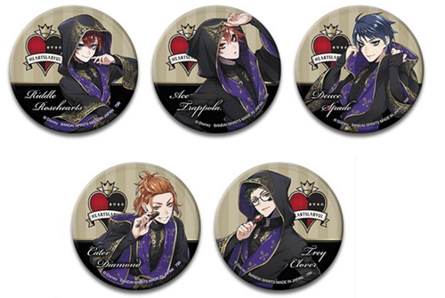 twisted wonderland  pinback Button  Badges Can tin 別針徽章 HEARTSLABYUL - Picture 1 of 6