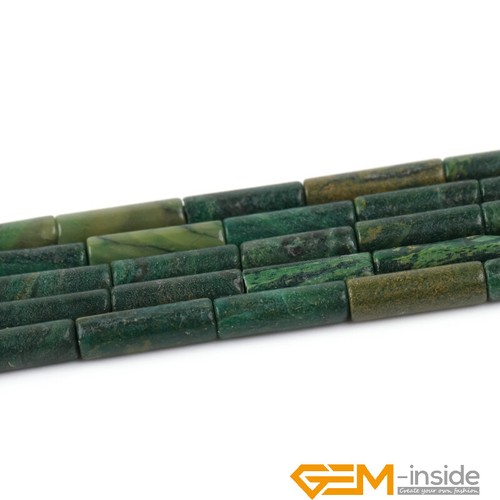 4x13mm Natural Assorted Gemstone Loose Column Tube Loose Beads Jewelry Making - Bild 35 von 63