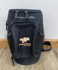Peachtree Schnapps Official Spirit of the LPGA Golf Cooler Bag Black