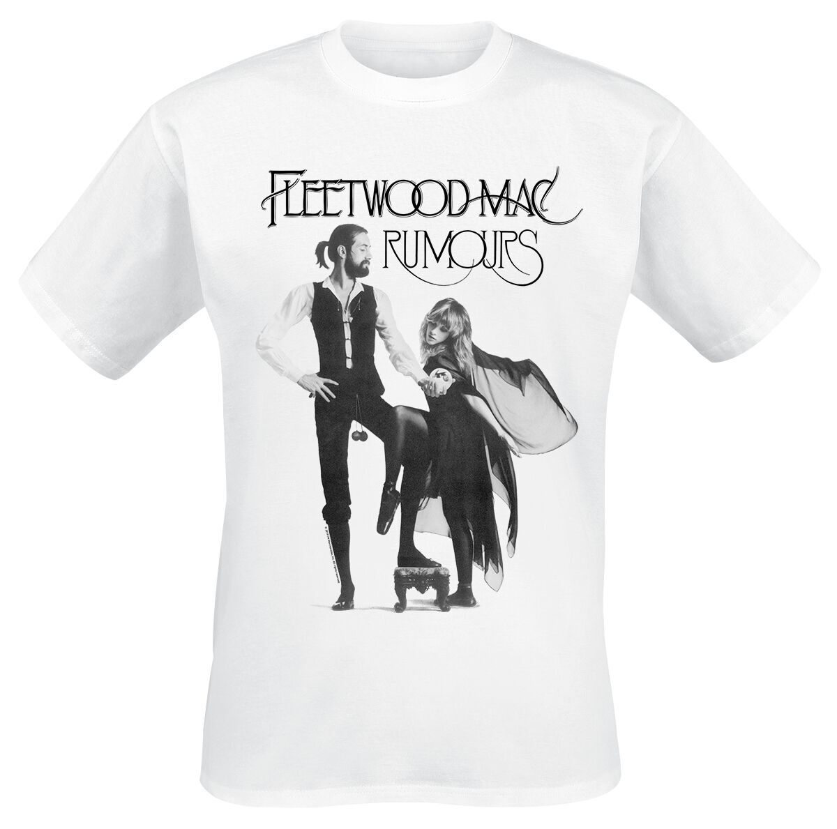 Футболка Fleetwood Mac с изображением группы Herren Rumours weiß-Товары, Группы