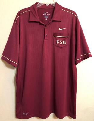 florida state dri fit polo